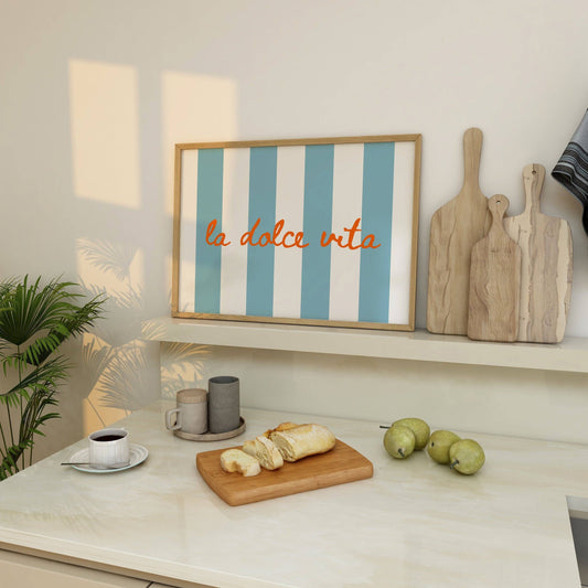 La Dolce Vita Print: A4