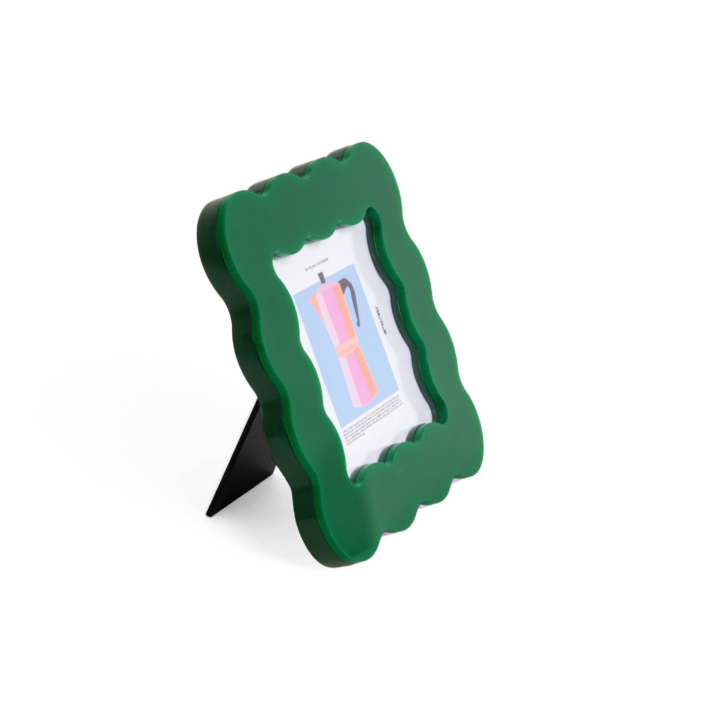 Curvey Photo Frame Green