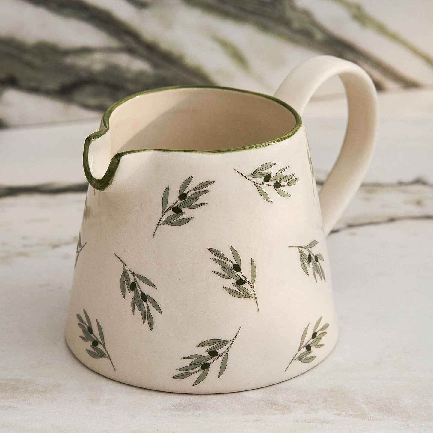 Sophie Alport Olive Large Stoneware Jug