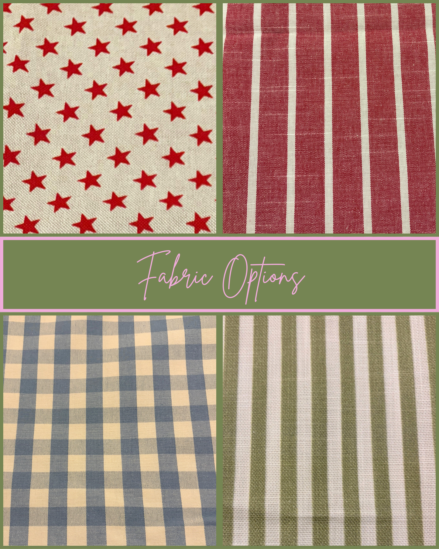 Handmade Fabric Bows – by In Stitches