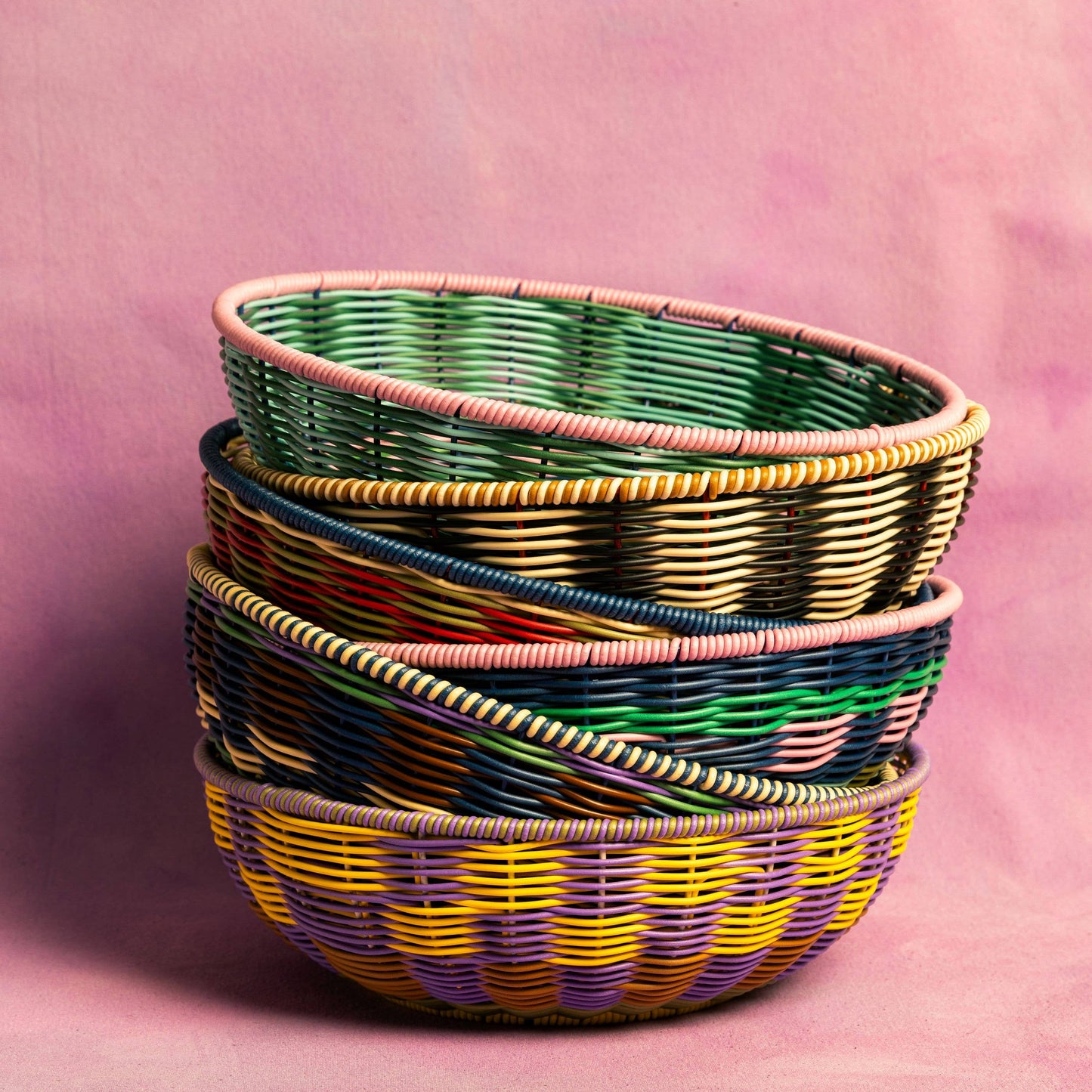 Maegen Woven Bowl - Brown/Green