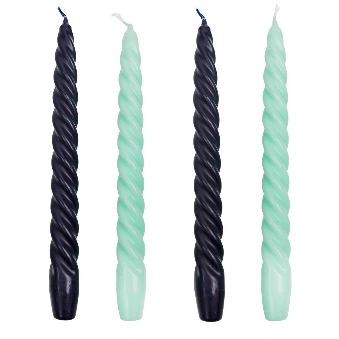 Cool Coloured Spiral Candle Pack