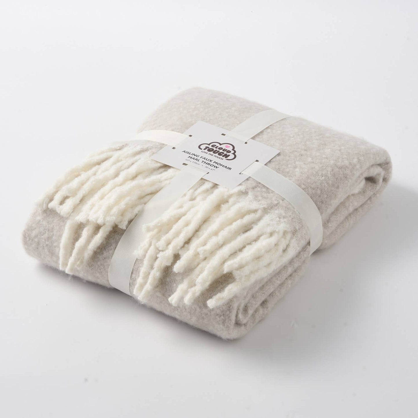 Chateau Grey soft throw