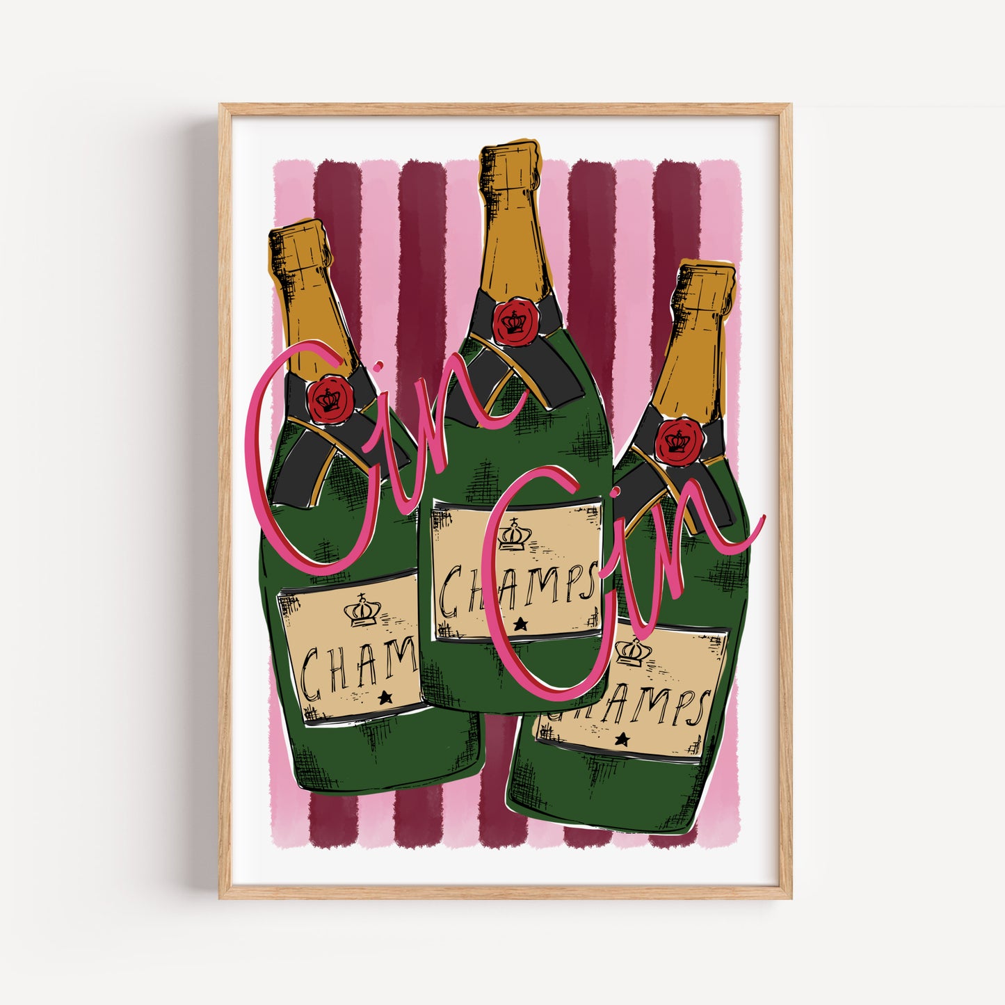Cheers A4 Poster