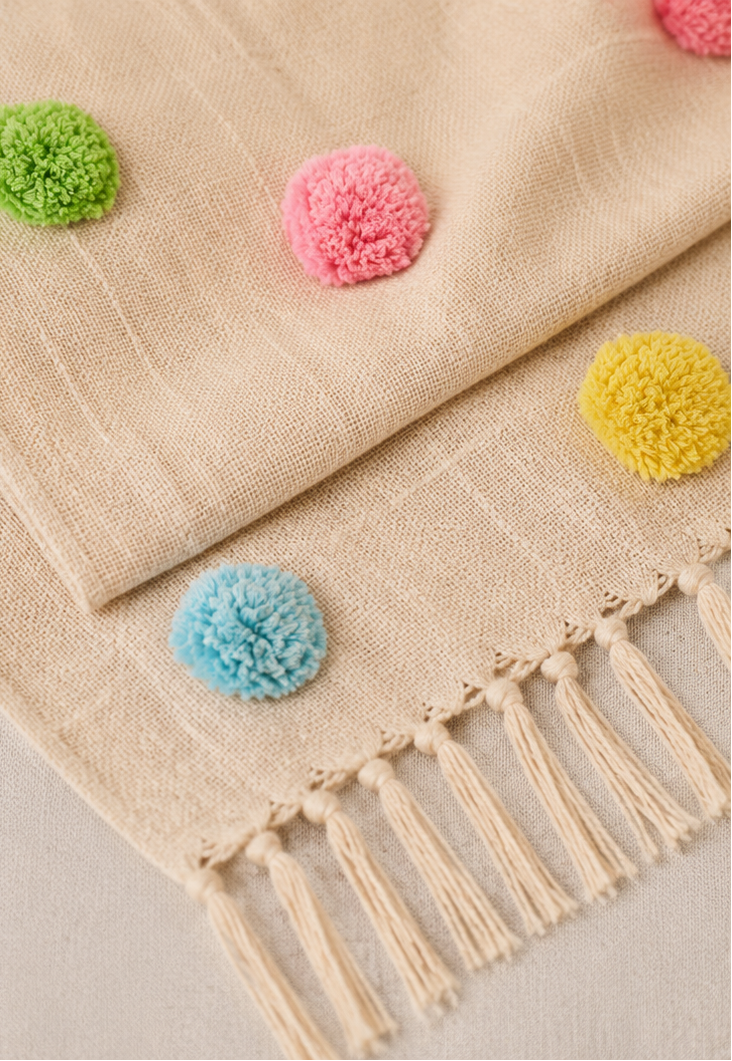 Tufted Dot Throw