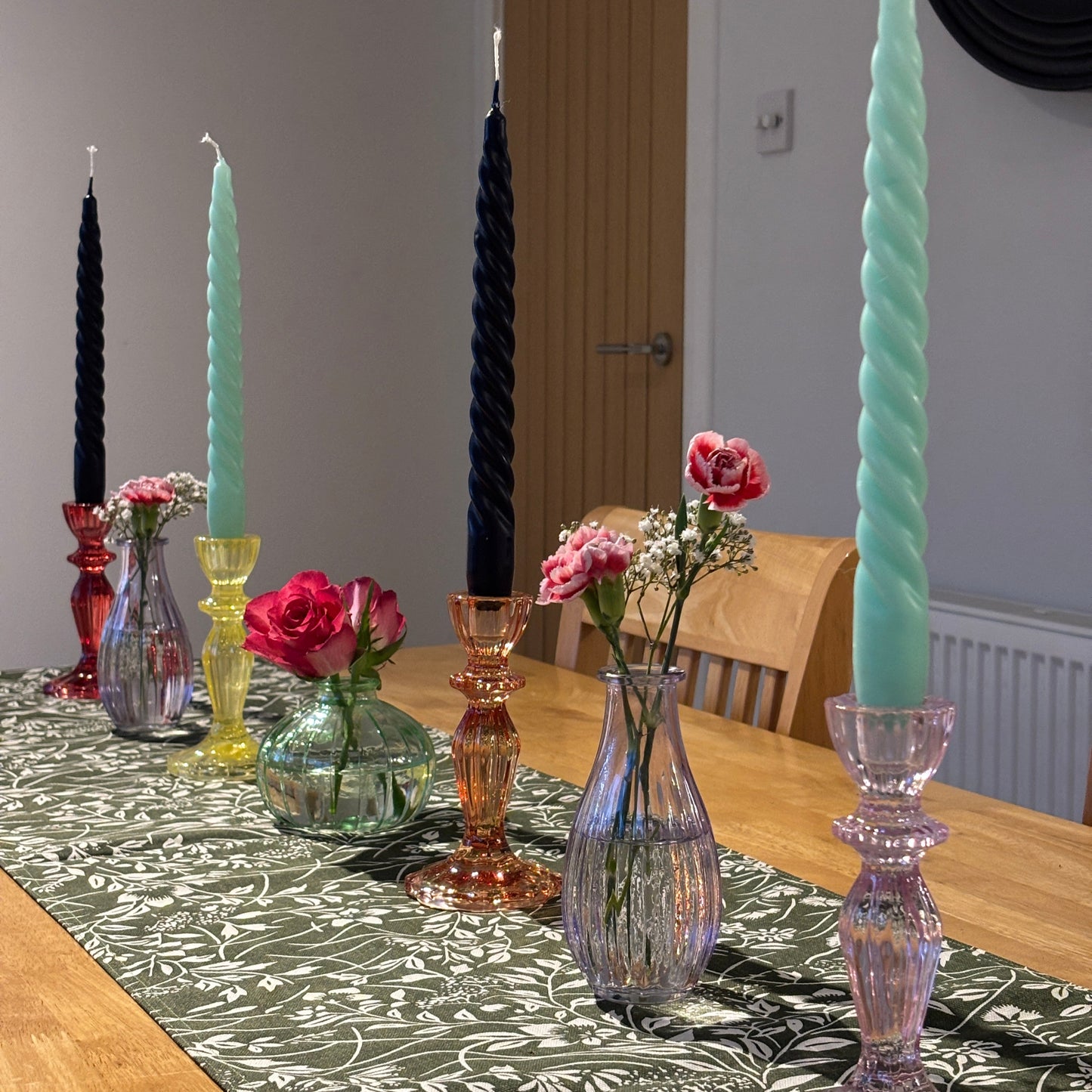 Cool Coloured Spiral Candle Pack