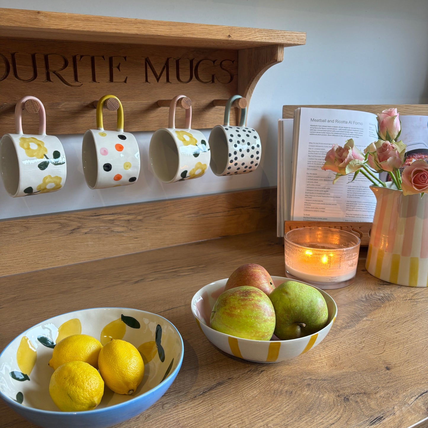 Caroline Gardner Multi Dotty Mug