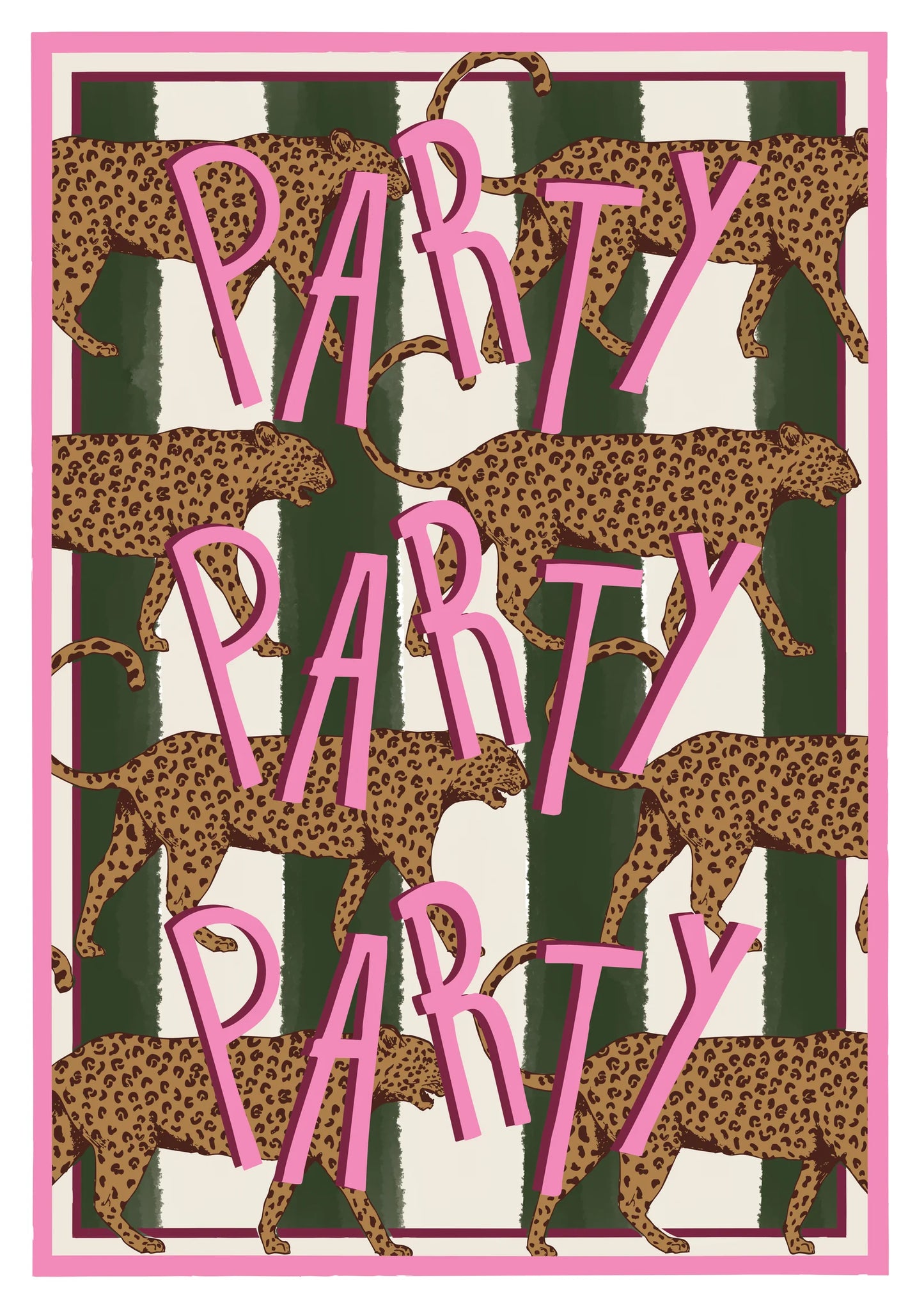 Party Animal A4 Print