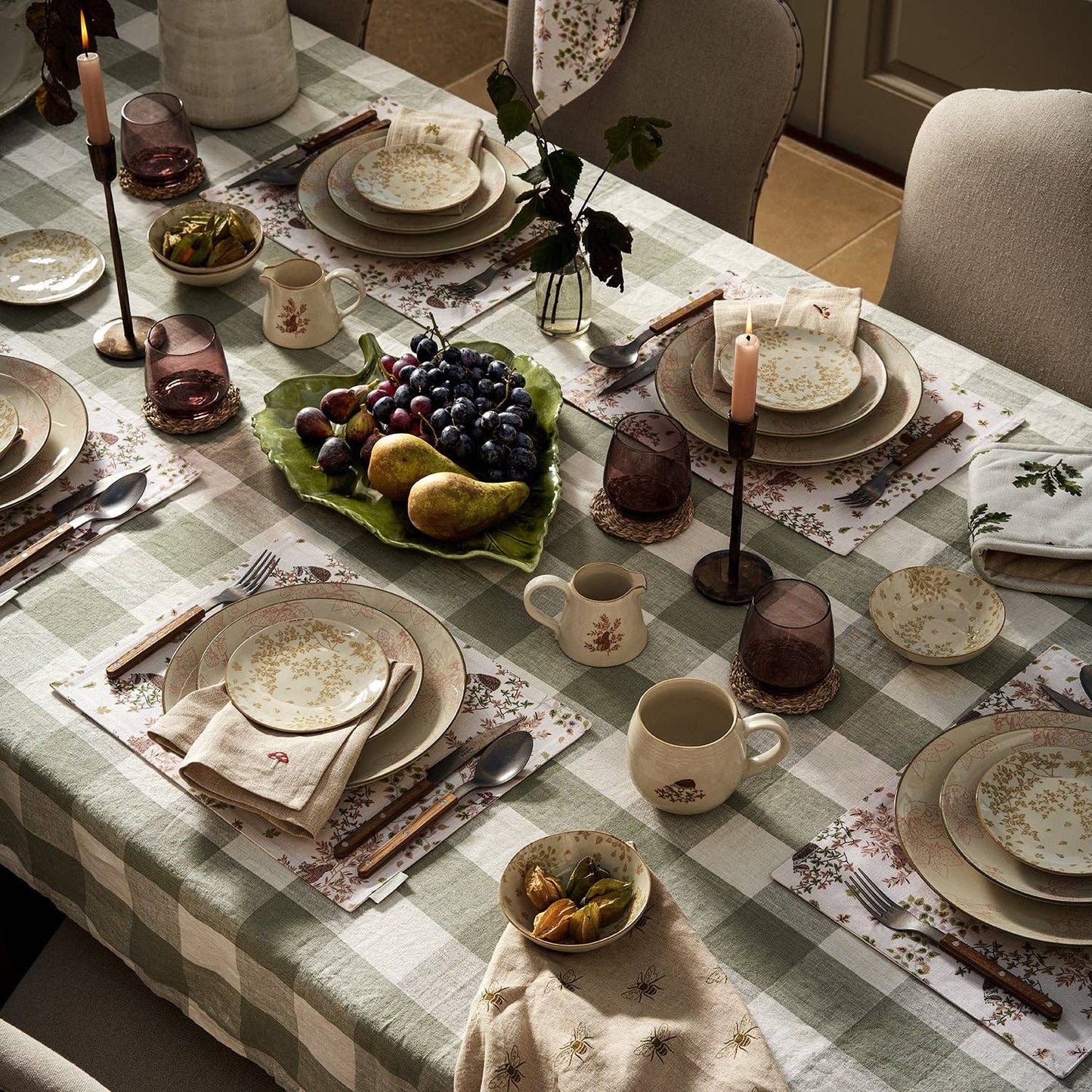 Sophie Alport Leaf Earthenware Serving Platter