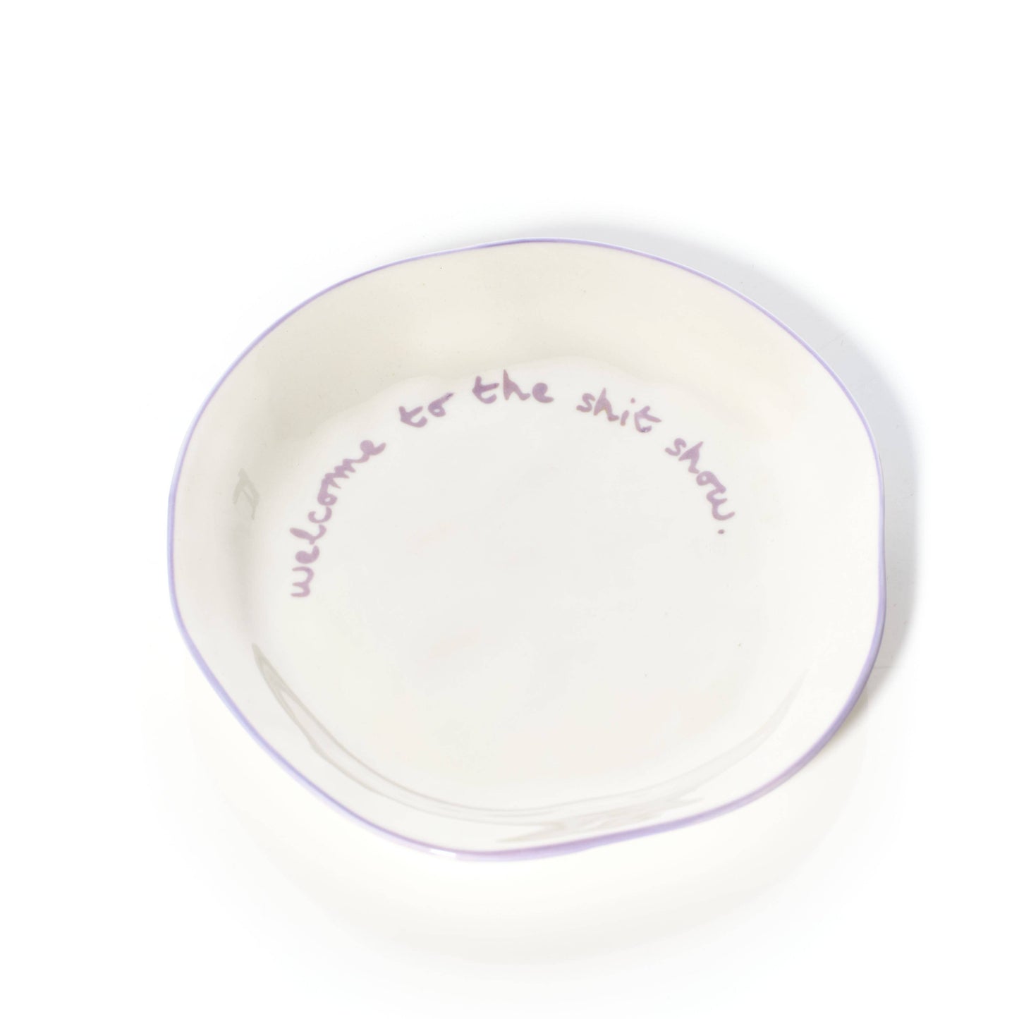 MAEGAN Statement Plate - 'welcome to the shit show.'
