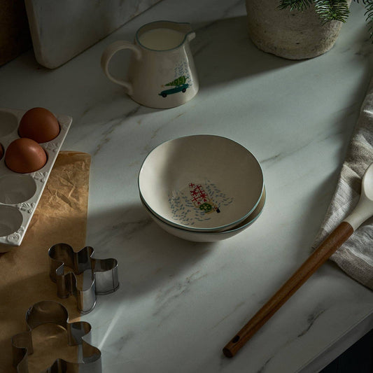 Sophie Alport Home for Christmas Stoneware Nibbles Bowl