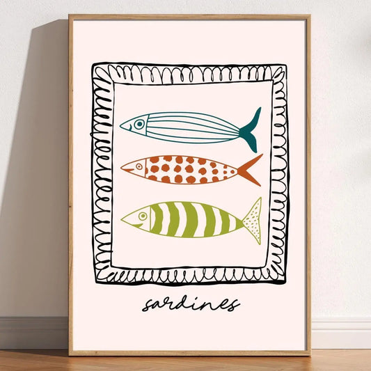 Sardines Print