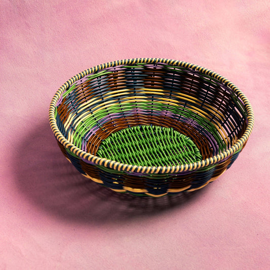 Maegen Woven Bowl - Brown/Green