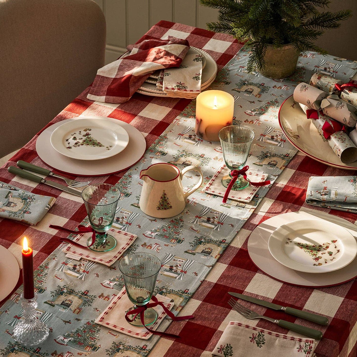 Sophie Alport Cosy Christmas Large Stoneware Jug